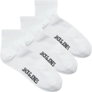 Ciorapi JACK JONES Leon Short Tennis JNR 3 perechi - 12274738-White