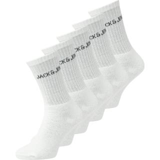 Ciorapi JACK JONES Regen Tennis V 5 perechi - 12266536-White V