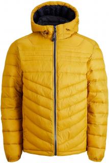 Geaca JACK JONES Hero Puffer - 12211785-Harvest Gold CONTRAST ZIP