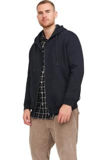 Hanorac JACK JONES Bradley Zip Hood PLS - 12250596-Black