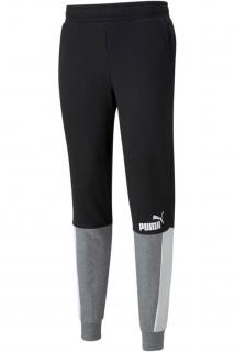 Pantaloni PUMA Essentials+ Colorblock - 848007-01