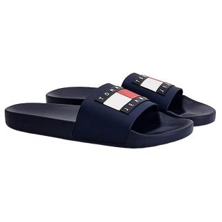 Papuci Tommy Hilfiger Essential Pool Slide - EM0EM01191-C87