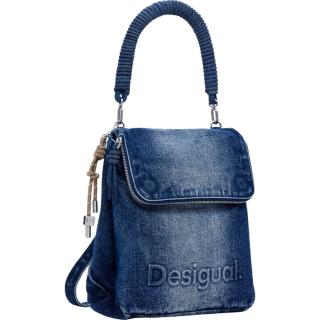 Rucsac Desigual Half Logo Denim 9L - 25SAKD05-5053