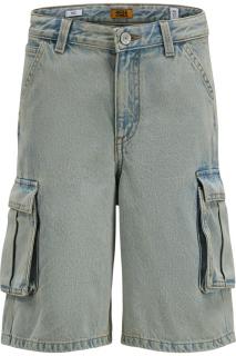 Short JACK JONES Alex Cargo AKM 311 JNR - 12278977-Blue Denim