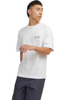 Tricou JACK JONES Brooklyn Graphic Back - 12262503-Bright White