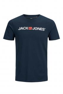 Tricou JACK JONES Corp Logo - 12137126-Navy Blazer SLIM FIT