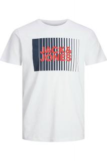 Tricou JACK JONES Corp Logo Play JNR - 12237411-White