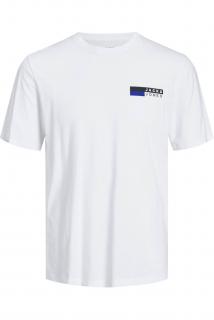 Tricou JACK JONES Corp Logo Small Print - 12233999-White SP