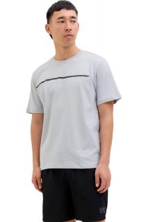 Tricou JACK JONES Fusion Full Branding - 12273120-Gray Dawn