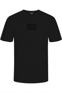 Tricou JACK JONES Hakkai Scan - 12256801-Black Scan
