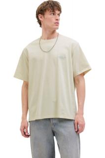 Tricou JACK JONES Hydra Photo - 12276825-Antique White