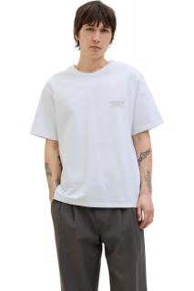 Tricou JACK JONES Hydra Photo - 12276825-Bright White
