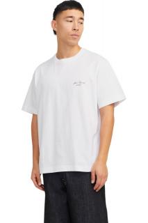 Tricou JACK JONES Islington Back - 12273015-Bright White