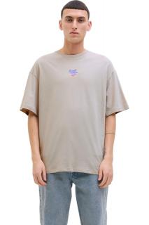 Tricou JACK JONES James - 12268471-Moonbeam