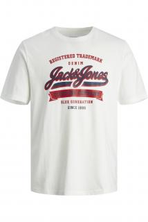 Tricou JACK JONES Logo - 12246690-Cloud Dancer