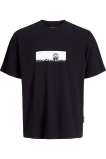 Tricou JACK JONES Pacer Photo Branding - 12273775-Black