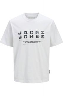 Tricou JACK JONES Recharge Front - 12274716-Bright White
