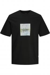 Tricou JACK JONES Vesterbro Newton Box - 12265742-Black