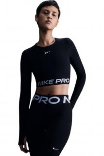 Tricou NIKE Pro 365 Crop LS - FV5484-010