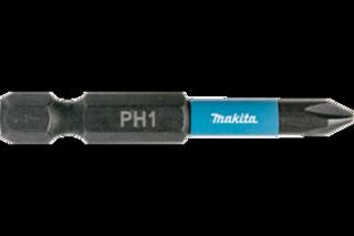 2 BITI IMPACT BLACK HEX 1 4 PH 1 50MM, Makita