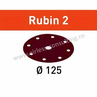Abrazive Rubin 2 D125 P220 RU 10 Festool