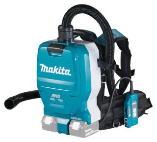 Aspirator tip rucsac compatibil cu acumulatori Li-Ion LXT 18Vx2, Makita