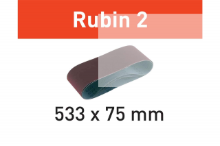 Banda abraziva Rubin 2 L533x75 P120 RU 10 Festool