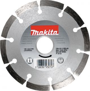 DISC DIAMANTAT 115MM BETON MARMURa S.NORMAL, Makita