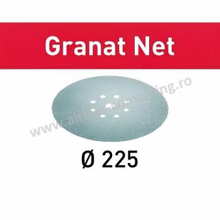 Disc smirghel abraziv reticular, STF D225, P120, Granat Net, Festool