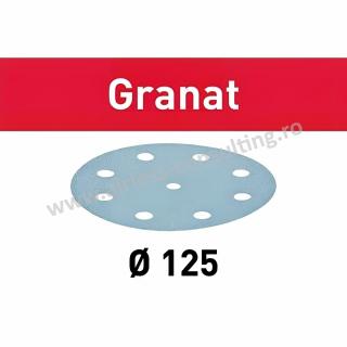 Disc smirghel, STF D125, 8, P100, buc 100, Granat, Festool