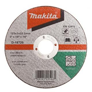 DISC TAIERE PIATRA 125X3X22.23  C30S, Makita