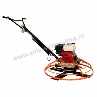 Elicopter pentru slefuit si finisat pardoseli, EP900 H, Bisonte, 900 mm, benzina, 5.5 cp