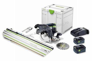 Ferastraie circulare manuale cu acumulatori HKC 55 5,0 EBI-Set-FSK 420 Festool