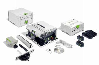 Ferastrau circular cu masa, pe acumulator, CSC SYS 50 EBI Plus, Festool