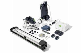Ferastrau circular stationar cu sanie de glisare cu acumulator KAPEX KSC 60 EB 5,0 I-UG-Set Festool
