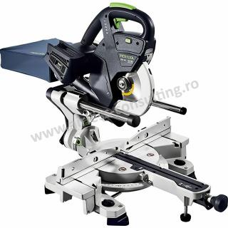 Ferastrau circular stationar cu sanie de glisare cu acumulator KAPEX KSC 60 EB-Basic Festool