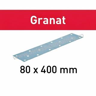 Foaie smirghel, STF 80x400, P 60, buc 50, Granat, Festool