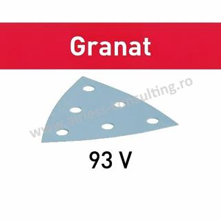 Foaie smirghel, STF V93, 6, P100, buc 100, Granat, Festool