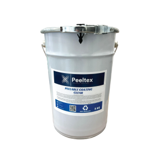 Folie lichida, de protectie pentru interior, PEELTEX CLEAR, 5 kg