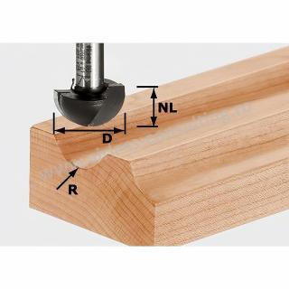 Freza tip cupa HW S12 D30, 20, R15, Festool