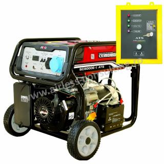 Generator de curent pe benzina, SC 8000 ATS TOP, 7 kW, 230V