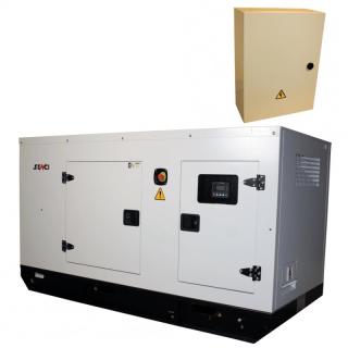 Generator insonorizat SENCI SCDE34i-YS putere maxima 34 kVA 400V ATS inclus