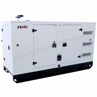 Generator rezidential de curent insonorizat, SCDE 125YCS ATS, diesel, 100 kW, 230V 400V