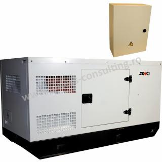 Generator rezidential de curent insonorizat, SCDE 162YCS ATS, diesel, 130 kW, 230V 400V
