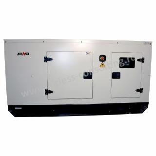 Generator rezidential de curent insonorizat, SCDE 97YS ATS, diesel, 77 kW, 230V 400V