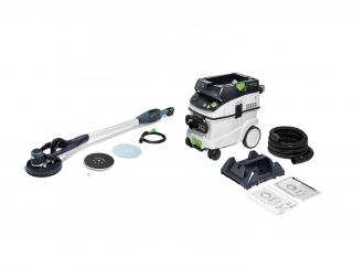 Girafa slefuitor si aspirator LHS-E 225 EQ-CB, cu CTL 36-Set PLANEX, Festool