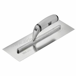 Gletiera clasica de finisaj, 28 cm, Ragni, cu lama rigida, inox