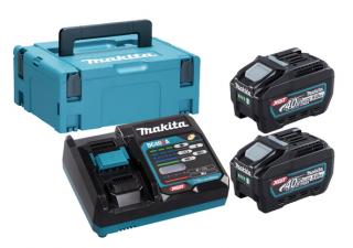 Kit de incarcare XGT - 2xBL4050F + DC40RA + Makpac, Makita