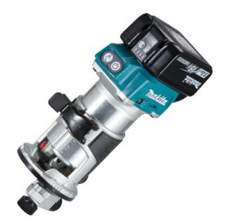 Masina de frezat unimanuala LXT 18V, 8 mm, livrat cu 2 acumulatori, Makita