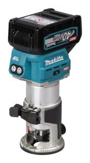 Masina de frezat unimanuala XGT, 6   8 mm, livrata cu 2 acumulatori 40Vmax 4.0Ah, Makita